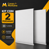 Persiana Plissada Blackout Sem Furos – Fácil Instalação e Ajuste Livre