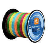 Linha Multifilamento Meredith SUPER POWER II 4X PE - 300m - 20 a 80lb - VĂĄrias Cores